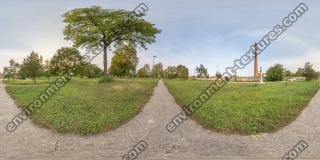 HDR Panorama 360° of Background Park